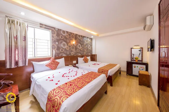 غرفة قياسية رباعية بسريرين مزدوجين، Le Solei Hotel Nha Trang 2/2