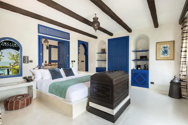 غرفة ديلوكس بإطلالة على البحر بشرفة، Villa Maroc Resort 1/4