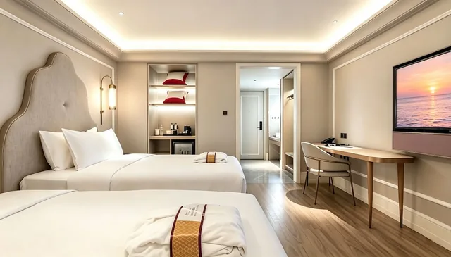 غرفة بريفيليج بسريرين منفصلين، Mercure Xian Dayan Pagoda 1/10