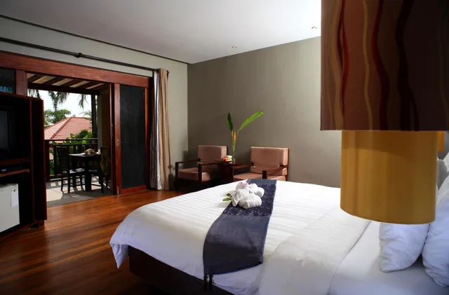 غرفة ديلوكس بسرير مزدوج أو سريرين منفصلين، Chongfah Beach Resort Khao Lak 3/7