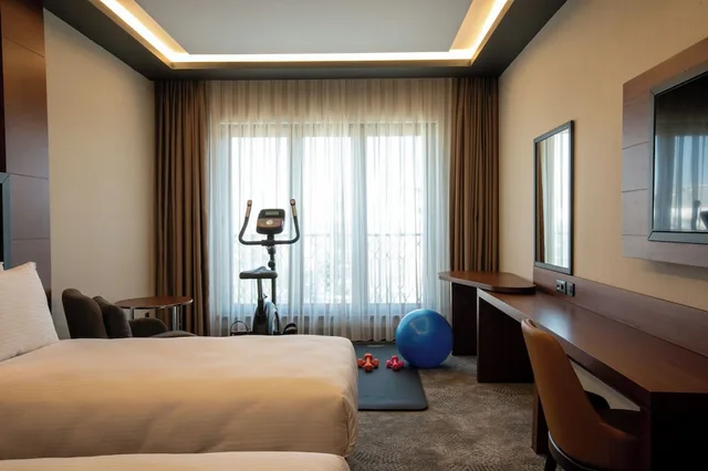 Fitness, Twin Beds، TRYP by Wyndham Istanbul Maltepe 5/7