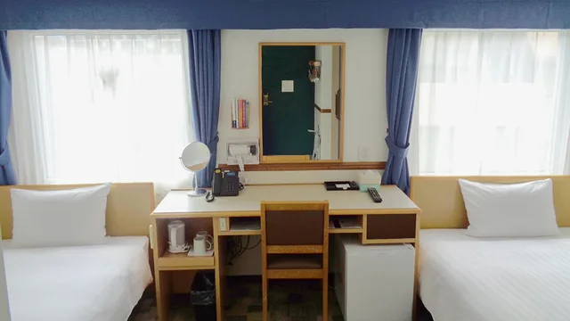 Room, Twin Beds, Accessible, Toyoko Inn Okayama Eki Nishiguchi Hiroba 1/2