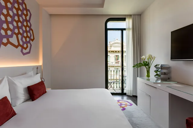 غرفة بشرفة مفردة بسرير مزدوج، Room Mate Carla 1/3