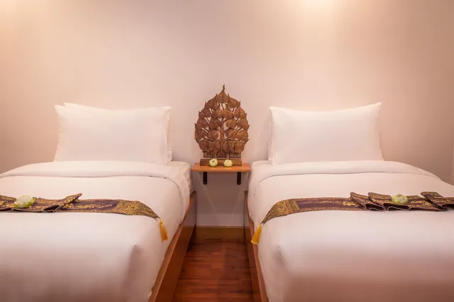 جناح عائلي بسرير كينج وسريرين منفصلين بغرفتي نوم، Bb Angkor Residence 7/10