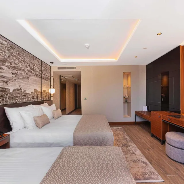 غرفة سوبيريور بسرير فردي وسرير كوين، Levni Istanbul Hotel Handwritten Collection 6/16