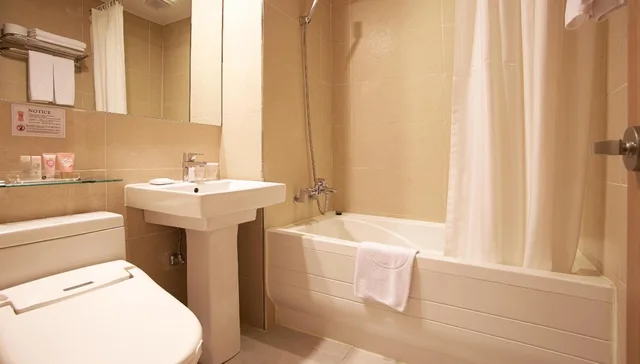 غرفة بسريرين منفصلين، Hotel Skypark Central Myeongdong 6/6