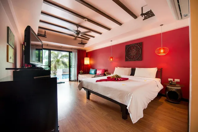 Room, Double or Twin Bed, Pool Access، Krabi Cha Da Resort 2/10