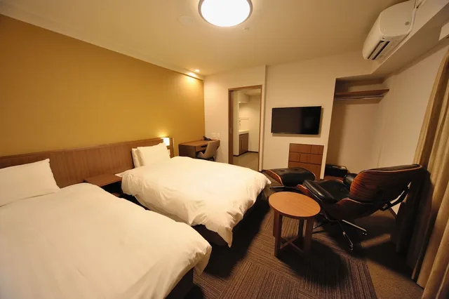 غرفة سوبيريور بسريرين منفصلين، Dormy Inn Meguro Aobadai 5/10