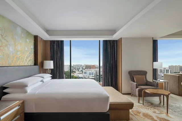Presidential, Studio, Suite, King Bed, BENGALURU MARRIOTT HOTEL WHITEFIELD 1/9