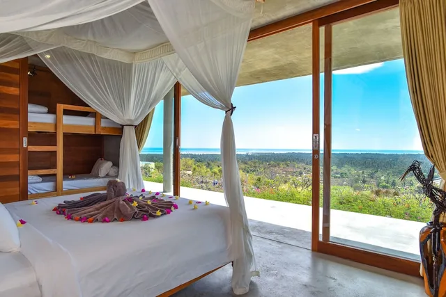 فيلا بسرير مزدوج وسريرين منفصلين وأسرّة بطابقين، Sumberkima Hill Private Villa Retreat 2/3