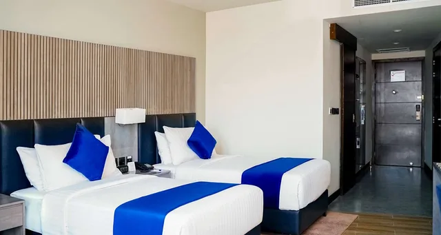 غرفة ديلوكس بسريرين منفصلين، Hotel Rawalpindi Central 2/4