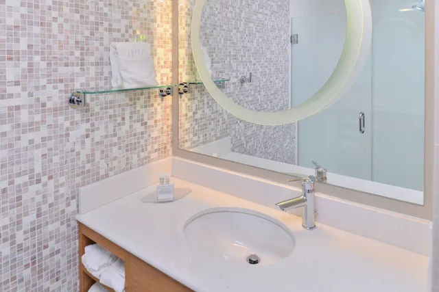 جناح بسرير كينج مع سرير سحّاب إضافي، SpringHill Suites by Marriott Detroit Metro Airport Romulus 7/10