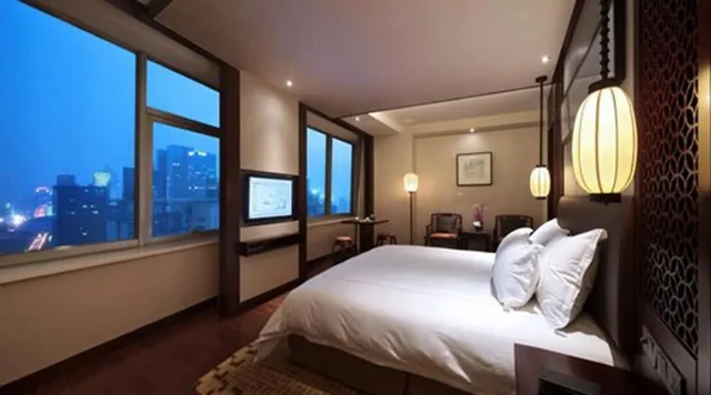 غرفة ديلوكس بسرير مزدوج أو سريرين منفصلين، Hangzhou Tianyuan Tower Hotel 1/4