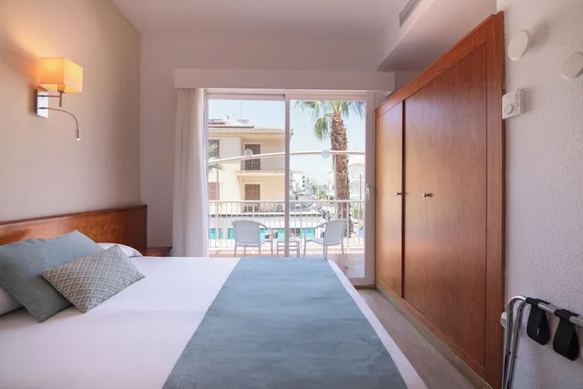 غرفة مفردة بشرفة، JS Sol de Can Picafort - Adults Only 6/12