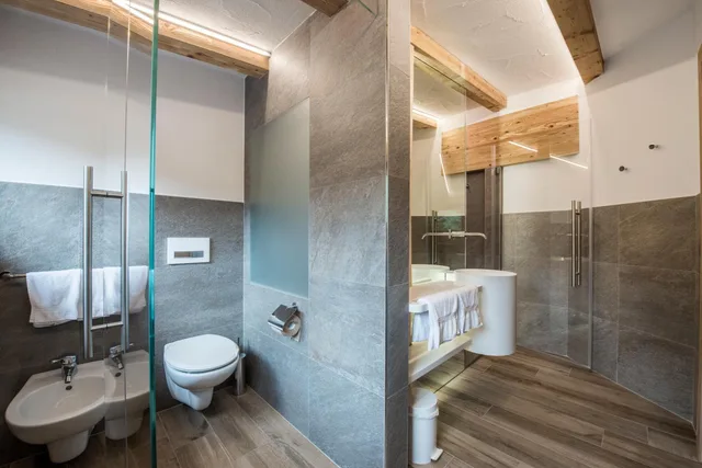جناح عائلي بغرفتي نوم، HOTEL CHALET PINETA 9/10
