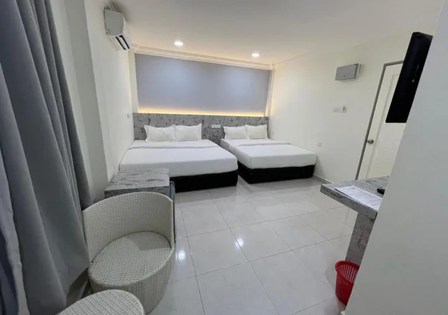 غرفة قياسية رباعية، Dlima Beach Inn 5/10