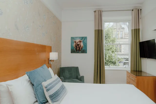 غرفة مريحة بسرير مزدوج، Fishers Hotel 3/10