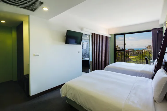 Deluxe, 2 Queen Beds, Hotel Les Champs Hualien 1/1