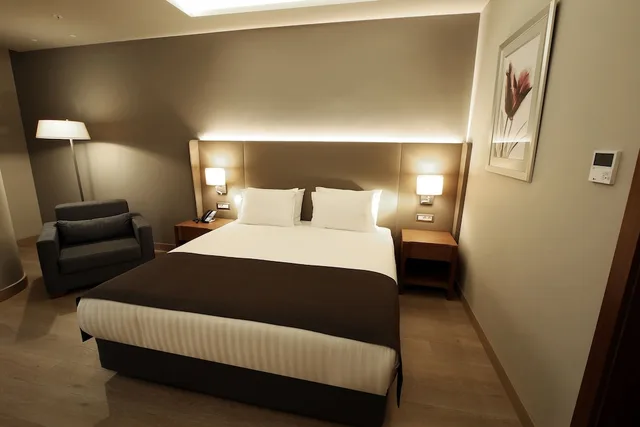 غرفة بريميوم بسرير كينج بإطلالة على المدينة للمدخنين، Holiday Inn Bursa - City Centre 4/7