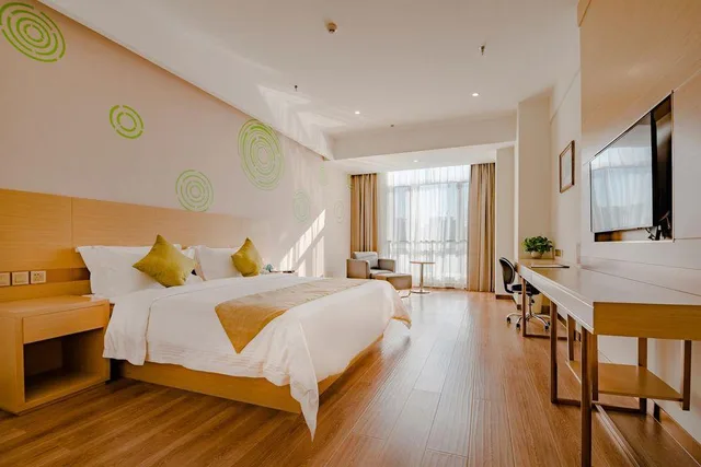 غرفة بسرير مزدوج، GreenTree Inn Taian High Speed Railway Station Lingshan Street 1/1