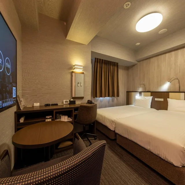 Hollywood, Single, Twin Beds، Sanco Inn Nagoya Nishiki 2/4