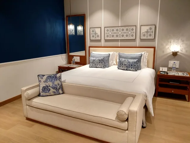 فيلا بسرير كينج بإطلالة على الحديقة، Taj Exotica Resort Spa Goa 5/8