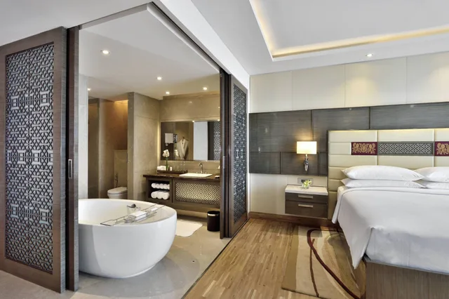 جناح بريميوم بسرير كينج بإطلالة على المدينة، Jw Marriott Hotel Mumbai Sahar 7/10