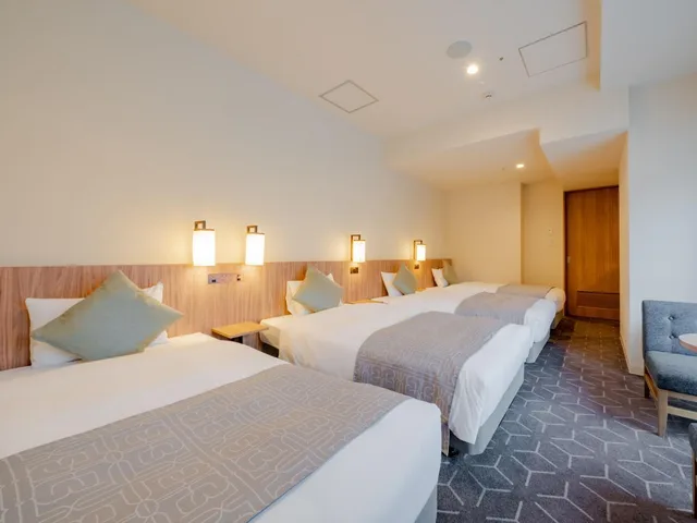 غرفة رباعية بأربعة أسرّة، Sapporo View Hotel Odori Park 1/1