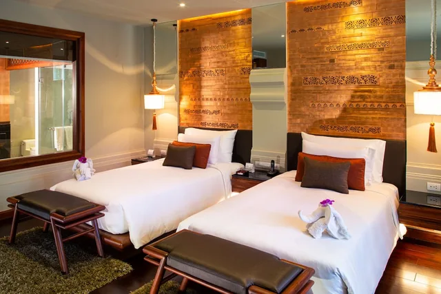 Deluxe, Twin Beds, New Building، Ratilanna Riverside Spa Resort Chiang Mai 7/10