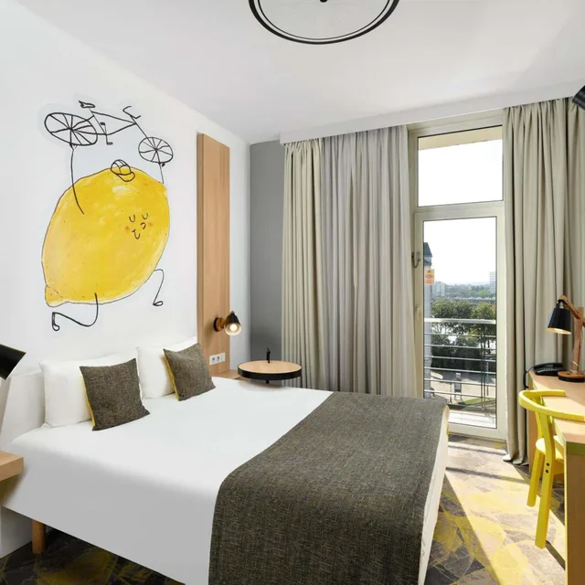 غرفة قياسية بسرير مزدوج، Ibis Styles Budapest City 2/10
