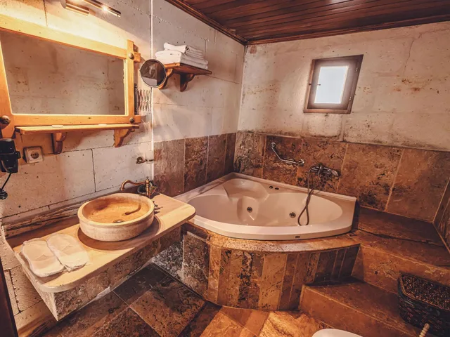 غرفة ديلوكس بسرير مزدوج بجاكوزي، Hanzade Suites 6/8