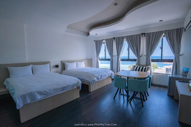 Room, Quadruple, 2 Queen Beds, Sea View, Rose Villa 2/3