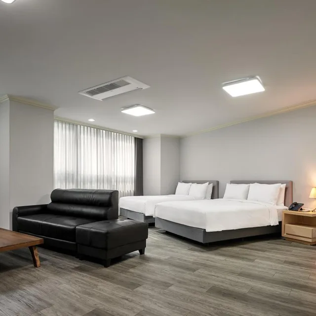 غرفة بريميير عائلية، Ramada Hotel & Suites by Wyndham Seoul Namdaemun 6/10