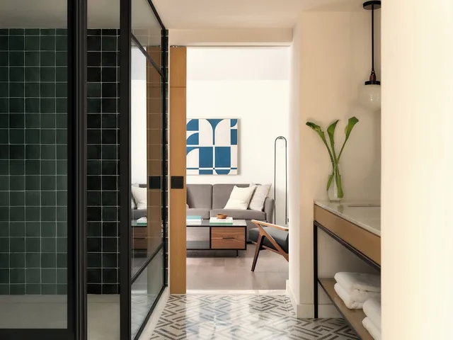 1 Bedroom, Suite, Single Bed, Atrium View, Terrace، Kimpton Virgilio 3/3