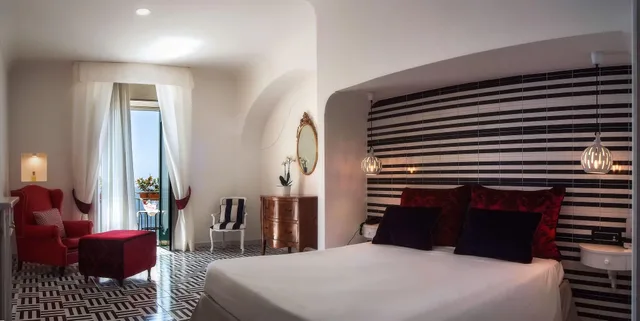غرفة ديلوكس بسرير مزدوج بإطلالة على البحر، Montemare Hotel 2/10