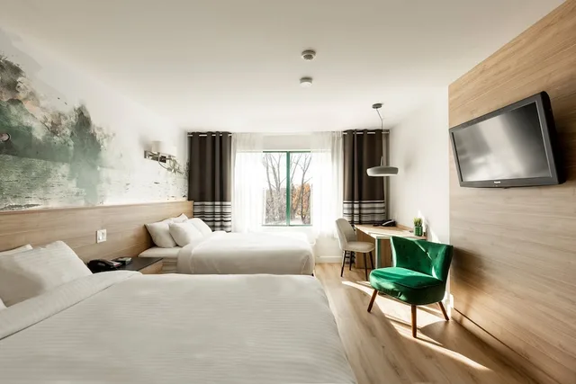 غرفة كومفورت بسريرين كوين، Hotel Chateau Joliette 1/2