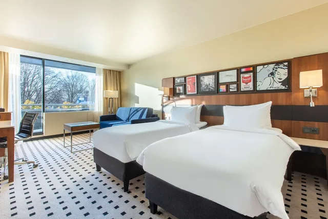 غرفة عائلية بسرير كوين بشرفة، Radisson Blu Scandinavia Oslo 4/10