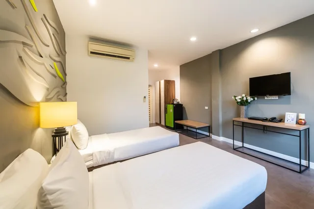 غرفة ديلوكس بسريرين منفصلين، PAEVA LUXURY SERVICED RESIDENCE 3/10