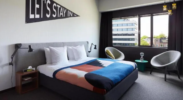 استوديو ديلوكس بسرير مزدوج، The Social Hub Amsterdam West 4* 2/4