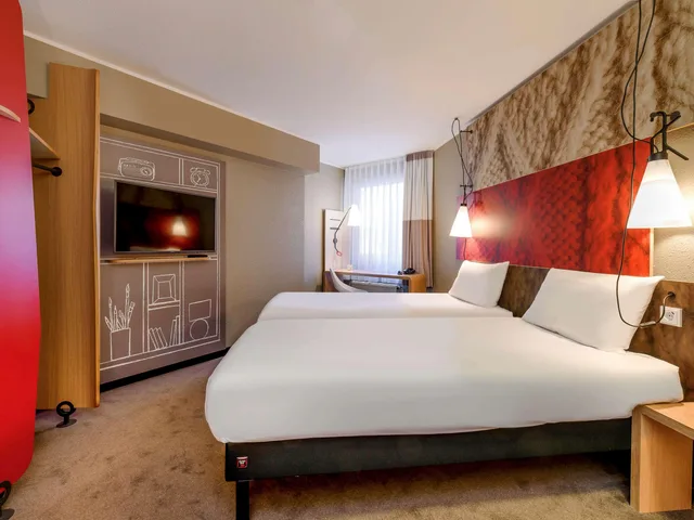 غرفة قياسية بسريرين، Ibis Frankfurt Centrum 1/5