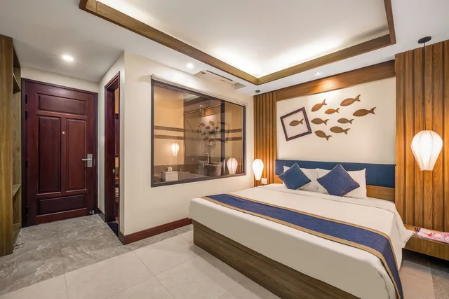 غرفة سوبيريور بسرير كينج، Southern Hotel Hoi An 4/10