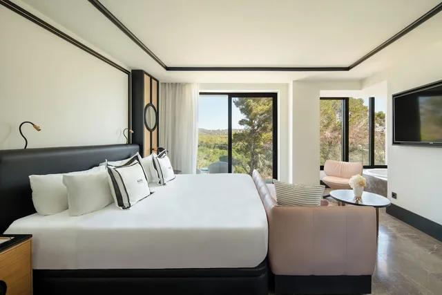 جناح استوديو بسرير كينج بإطلالة على البحر مع أريكة، Bless Hotel Ibiza 4/8