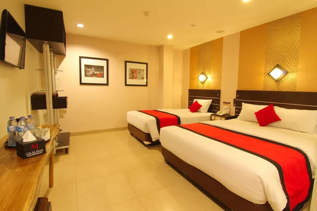 Super, Deluxe, 1 Double and 1 Single Bed، Citi M Hotel 2/4