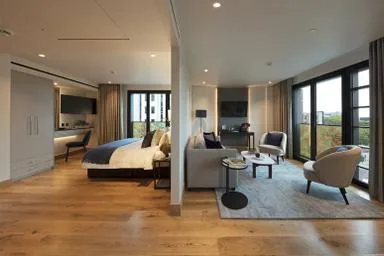 Signature, Suite, Single Bed, Kitchen, Tower Suites by Blue Orchid 1/1