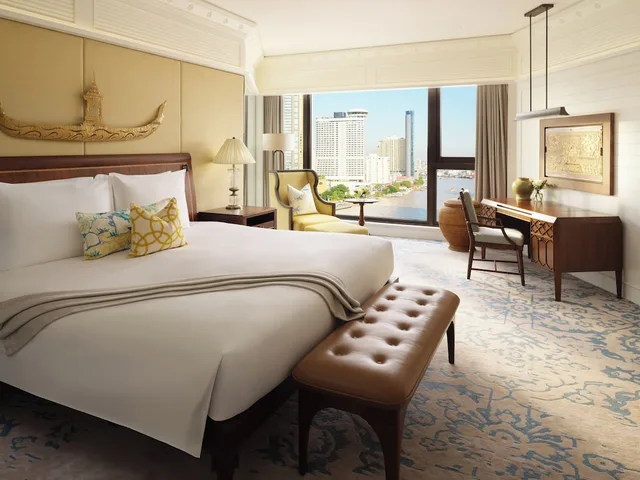 جناح ديلوكس بسرير كينج وسريرين منفصلين بغرفتي نوم، Mandarin Oriental Bangkok 3/7