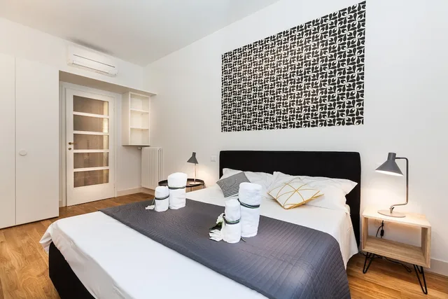 شقة بسريرين كوين بغرفتي نوم مع أريكة، Mamo Florence - Costa San Giorgio Apartment 3/10