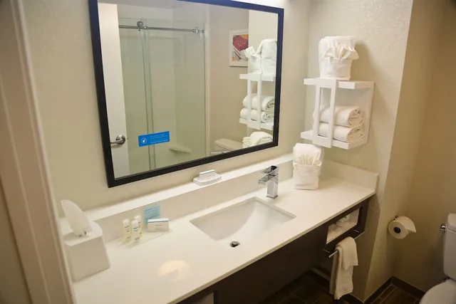 غرفة بسرير كينج مع أريكة، Hampton Inn Hammond 4/5