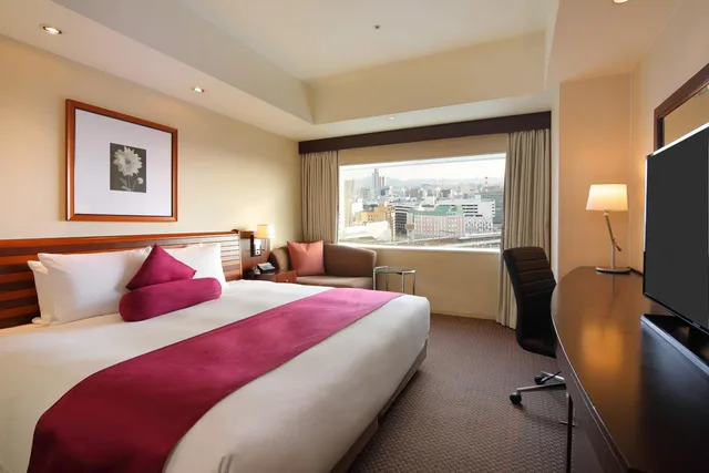غرفة ديلوكس تنفيذية بسرير مزدوج، Ana Crowne Plaza Okayama Formerly Ana Hotel Okayama 1/7