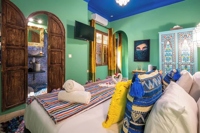 غرفة سوبيريور بسريرين منفصلين، Riad Dar Khmissa 5/8