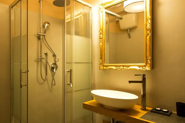 غرفة قياسية بسرير مزدوج، Art Hotel Villa Agape 7/8